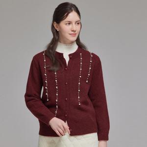 FOCUS  페미닌 진주 라인 가디건 PBINF5W1KC4741