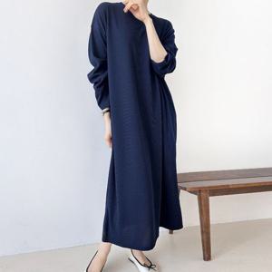 [아이우먼] 골지주름오버핏롱원피스 ARV279M511 빅사이즈