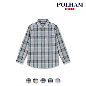 [폴햄키즈][폴햄키즈] 공용 포플린 긴팔 셔츠_PKC3WC3010