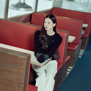 라코스테 공식 여성 울 캐시미어 후드집업 스웨터 AF401E-55N 031