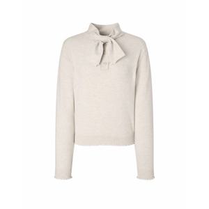 질스튜어트 뉴욕 여성 25FW 베이지 멜란지 울 니트 JSSW5D390I1