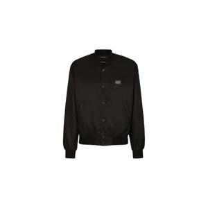 25 FW 돌체앤가바나 DG 에센셜 로고 장식 보머 재킷 G9ZO1TG7F2K TP432359364