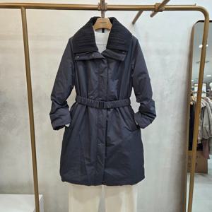 [크레송]니트카라  허리밸트 구스패딩  MWCJDA52ADG