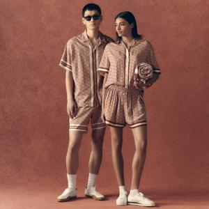 라코스테 공식 여성 모노그램 쇼츠 FF0464-55G GIJ