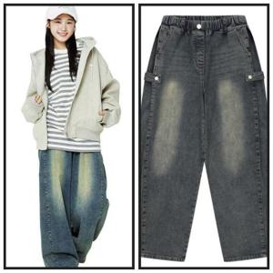 소이 HC04 주니어 싸이드폴딩 기모와이드바지 25w5258