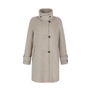 [비지트인뉴욕]하이넥 핸드메이드 하프 코트 VBBHC761