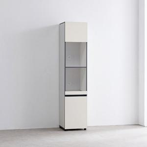 [히트가구]N5158 광파 멀티 슬라이드형 수납장 400 8colors