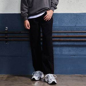 [에꼴리에]남아용 스트레이트 기모 블랙진 24D0209 BK_JJ