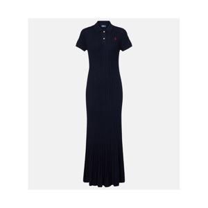 폴로 랄프로렌 리브 니트 코튼 블렌드 폴로 드레스 P01076486