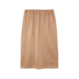 까르벵 미디 스커트 6252K21004 OCHRE Brown