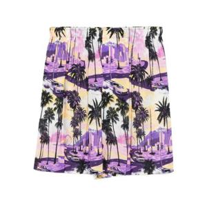 발렌시아가 숏팬츠 746223 TSLD3 5210 PURPLE PINK