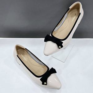 [탠디]여성 리본 포인트 단화 X2HS50FP10 IVORY 4SD JJ