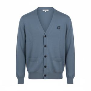 메종키츠네 볼드 폭스헤드 가디건  MM00509KT1036 0075