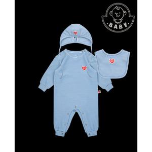 벨리타앤보이즈 베이비스트라이프 기모긴팔점프수트빕보넷세트 BB5WBS21LB