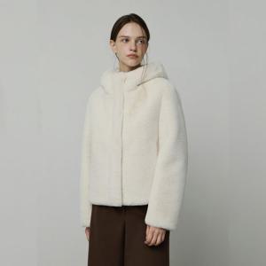 잇미샤 집업 후드 페이크퍼 자켓 ITPCFJK130