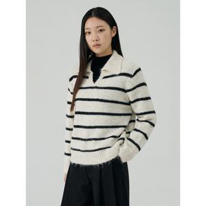 [코인코즈]스트라이프 카라 니트_CD5WP657