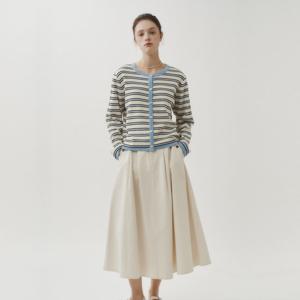 [코인코즈]뒷밴딩 코튼 롱 스커트_DW5SS131