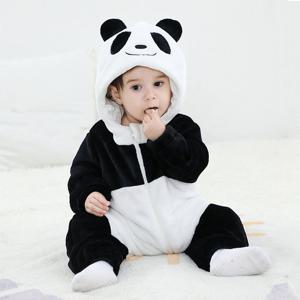 판다후리스 남아여아 긴팔 후드 집업 우주복 205990