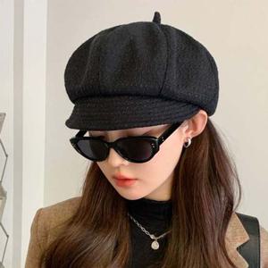 여성모자 빵모자 꼭지포인트 사계절 뉴스보이캡