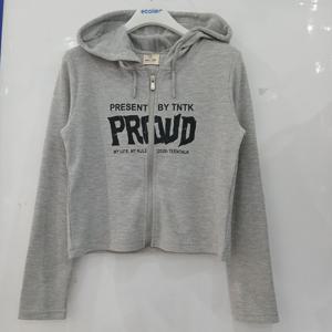 [에꼴리에][모다부평]슬림핏 후드 집업 가디건/26OT152GY_BP