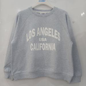 [에꼴리에][모다부평]블루 멜란지 맨투맨티/26A5454BL_BP