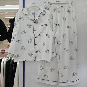 [에꼴리에][모다부평]댕댕이 소프트 파자마 세트/26OP751WT_BP