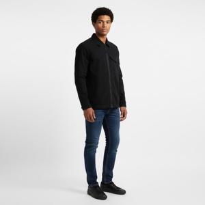 스톤아일랜드 KIDS 25FW 블랙 로고 패치 코튼 집업 자켓 161200001 S00WN V012914A