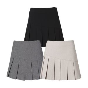 [와이드앵글] 여성 CF 나디아 울라이크 플리츠 큐롯 L_WWW22Q42