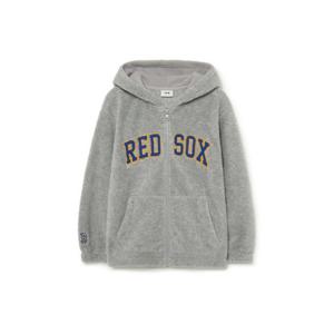 MLB키즈자켓 NQK 7AFDV0136-43MGS 바시티후리스점퍼 BOS