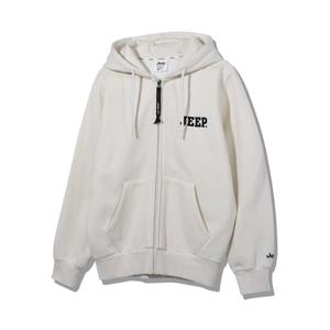 [지프]남여공용 기모 선기획 대문자 지프 후드 집업 (JO4TZU053IV)