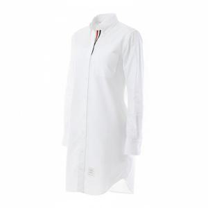 THOM BROWNE RWB 트리밍 옥스포드 셔츠드레스 (FDS002E 06177 100) - B