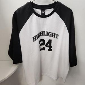 애플핑크 HC24 칠부 티셔츠 JBK8T542