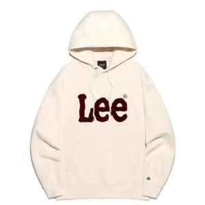 LEE 부클 트위치 로고 기모 후드 티셔츠 B1 LE2504HD05 CM NA GR