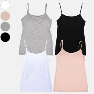 심플 베이직 부드러운 여성 브라캡 끈나시 0912r GWM