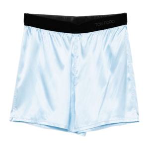 톰포드 엘라스틱 로고 웨이스트밴드 사이드 슬릿 쇼츠 SH0080 F