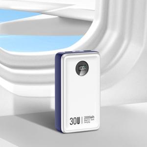 라플루 RPB-30W 초고속충전 PD 30W PPS 대용량 보조배터리 20000mAh 기내반입 여행용 갤럭시 아이폰 저전력모드