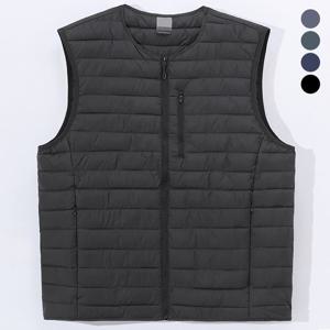 [후앙스] 캐주얼 체스트 포켓 경량 패딩 조끼 PWPV0450