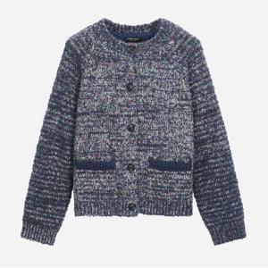 [써스데이아일랜드]라운드넥 부클 니트 가디건 T258MCD258W