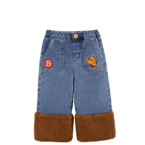 [베베드피노]제스 베이비 덤블 퍼 데님 팬츠 BP44DP134_BR