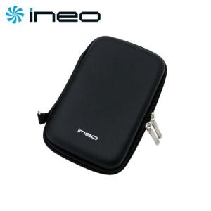 ineo I-NC01 휴대용 멀티 파우치(블랙S) 보조배터리 외장하드 SD메모리카드 usb 여행용