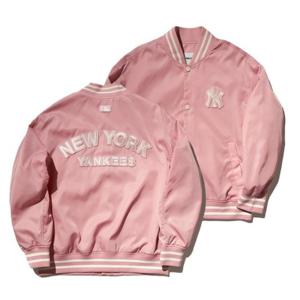 MLB자켓 JQT 3AJPV0344-50PKM 나일론 재킷 바시티 시리즈 뉴욕 양키스