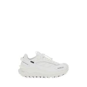 MONCLER Trailgrip GTX White Low Top Sneakers with Logo Detail in Fabric Man 4M00110M7208001