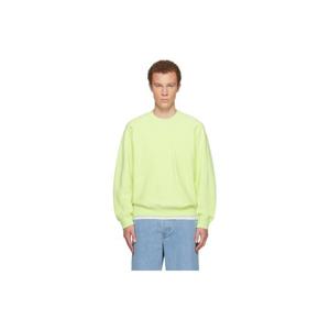 지방시 스웨트셔츠 그린 꾸뛰르 심라인 스웨트셔츠 261278M204001