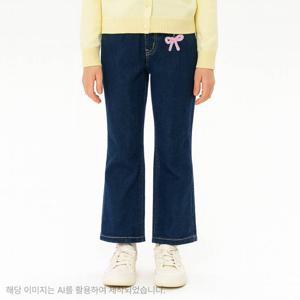 [로엠걸즈(아동)]약기모 키링 부츠컷팬츠청바지 RGTJ25W2C