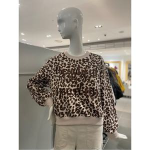 르니앤맥코이 레오파드 맨투맨 티셔츠 (MN03TS705FJY)