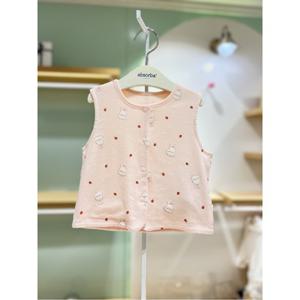 압소바HM (아기조끼)아네모네 실내조끼(핑크)(26년봄) (Q4A1111981)