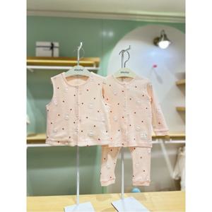 압소바HM (아기선물)아네모네슬림내의조끼세트(핑크)(26년봄) (Q7A1111981)