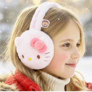 아트박스/키즈키즈 헬로키티 리본 접이식 귀마개 핑크(H788278)