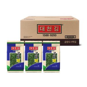 대천김 조미김 곱창김 도시락김 5g x 40봉/구운김/곱창도시락김