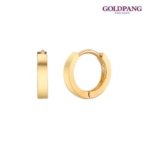골드팡 14k 베이직 링귀걸이 [소]